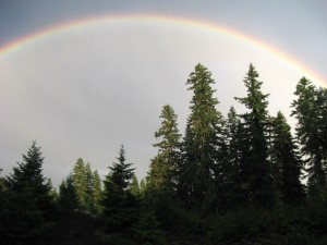 sky rainbow